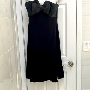 Strapless Little Black Dress